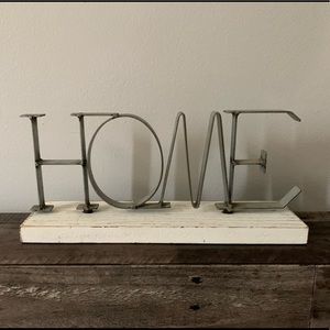 RUSTIC HOME SIGN